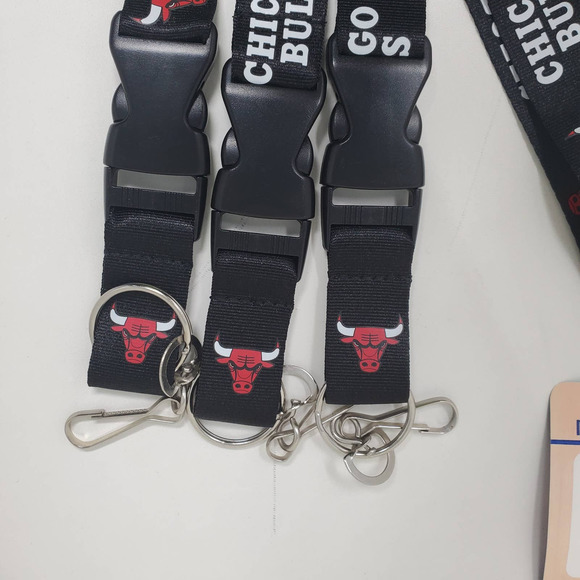 Stocking Stuffer Special 3 lanyards for $14 - Chicago Bulls - Picture 2 of 4